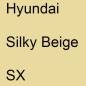 Preview: Hyundai, Silky Beige, SX.